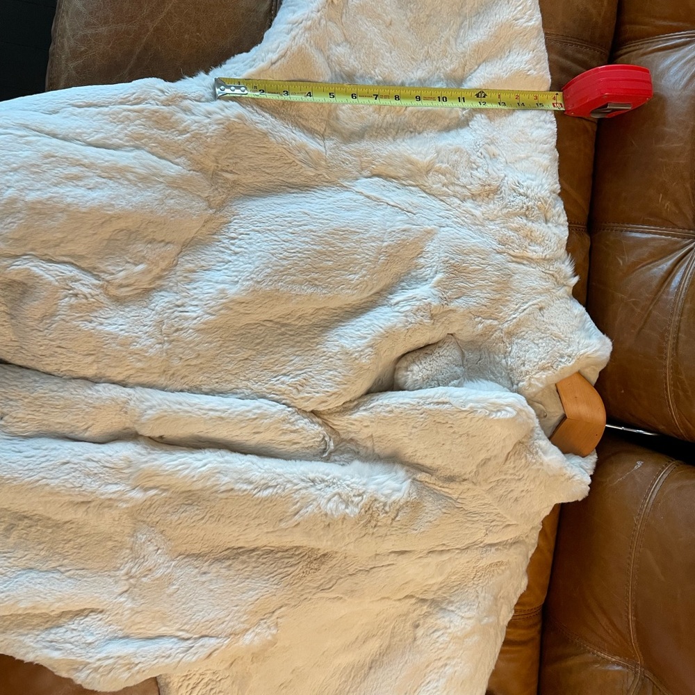Genuine Rabbit Fur Coat - Picture 10 of 15